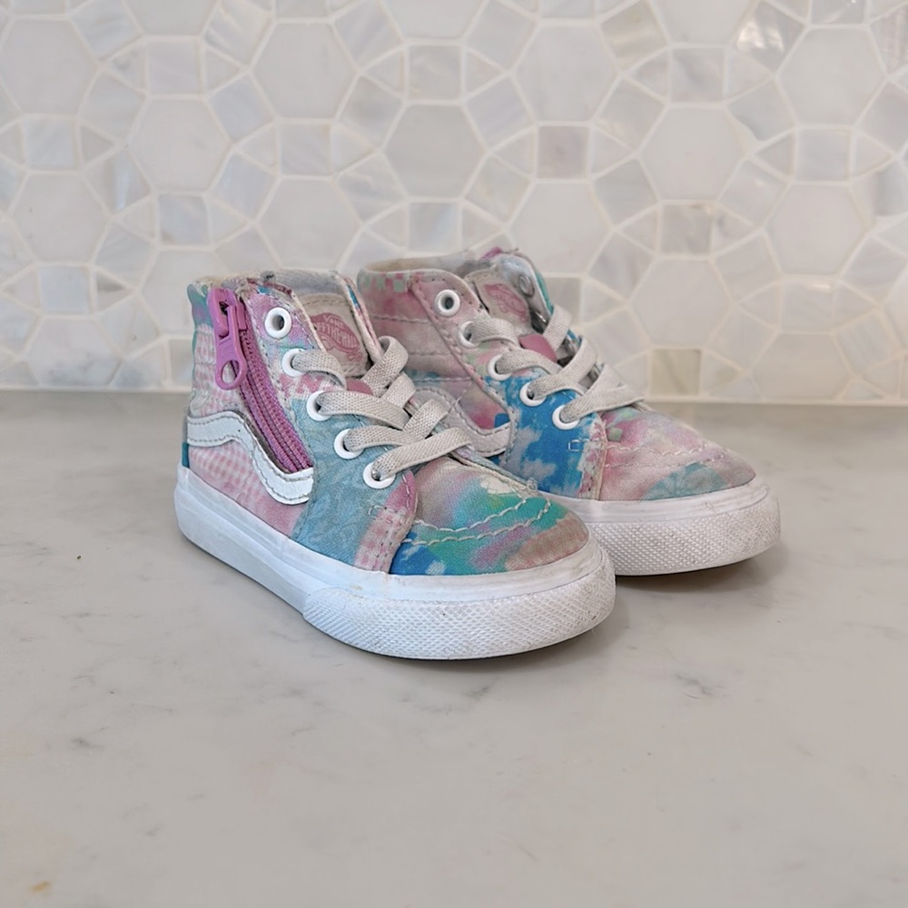 High top Vans for toddler size 5
